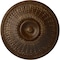 Ekena Millwork Modena Ceiling Medallion (Fits Canopies up to 5 1/4"), 23 1/2"OD x 3 1/2"P, Root Beer Crackle CM23MORBC - alternate 1